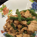 Hagic's cooksnap of when they made 簡単～♪豚肉といんげんのオイマヨ炒め♡.
