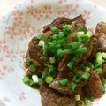 かめkame's cooksnap of when they made 昔懐かしいレバーの甘辛煮.