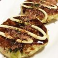 Nya6nya6's cooksnap of when they made 節約ヘルシー美味♡おから入りお好み焼き.