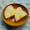 bonbonnier's cooksnap of when they made レンジで2分♡　簡単チーズ蒸しパン.