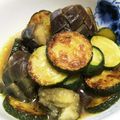 酢豚のパイナップル's cooksnap of when they made 麺つゆで簡単♡茄子とズッキーニの揚浸し♪.