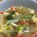 07moe's cooksnap of when they made 白菜とエリンギと卵の中華スープ.