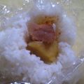 ひトみ's cooksnap of when they made 爆弾おにぎり♪たらこ×じゃがいも.