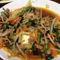 やまちゃん♡'s cooksnap of when they made 簡単素材野菜炒めと揚げだし豆腐のコラボ.