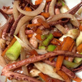 クック5SWU0I☆'s cooksnap of when they made 簡単！イカげそと野菜のバター炒め.