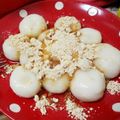 クックUZXFFU☆'s cooksnap of when they made 豆腐の白玉♪はちみつきなこがけ.
