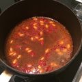hana525's cooksnap of when they made 激辛注意！火鍋でしゃぶしゃぶ.