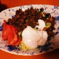 mayu●∞●'s cooksnap of when they made 汁なしジャージャー麺.