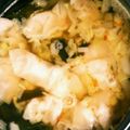 スイカが好物's cooksnap of when they made 家にあるもので●手作りスープ水餃子●.