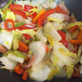kaname1217's cooksnap of when they made 魚肉ソーセージの中華炒め.