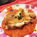 marimo714's cooksnap of when they made チキントマトソース.