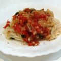 vivianj's cooksnap of when they made 素麺を使った、冷製トマトのカッペリーニ.