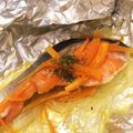 santos's cooksnap of when they made *甘塩鮭のバターホイル焼き*.
