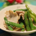 ぽっぽぺぺ's cooksnap of when they made 簡単～♪豚肉といんげんのオイマヨ炒め♡.