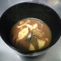 あらいやだ's cooksnap of when they made 豆腐と白玉団子の　　だご汁.