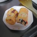 あらいやだ's cooksnap of when they made 梅干しと海苔を入れて、たまご焼き.