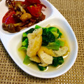 にきけん's cooksnap of when they made 鰹節も入れる☆緑と揚げの煮浸し.