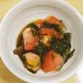せつみか's cooksnap of when they made トマトとワカメのおひたし.