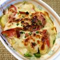にきけん's cooksnap of when they made えのき&ピーマンで☆サッパリグラタン.