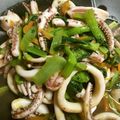 らぶクック's cooksnap of when they made ガリバタ醤油で絶品のイカと小松菜.