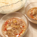 papikun's cooksnap of when they made 豚とねぎのごまダレそうめん☆.