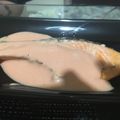 ALOHAnon's cooksnap of when they made 鮭のムニエル〜オーロラソースがけ〜.