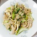 さくらんぼ♡もも's cooksnap of when they made 豚バラ肉のねぎ塩だれ.
