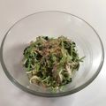 健康1番☆'s cooksnap of when they made 水菜とミツバのツナマヨサラダ.
