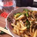 ひよみん's cooksnap of when they made カレー♪焼きうどん.