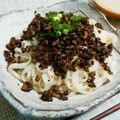 yoshikawa's cooksnap of when they made 【そうめん】汁なし黒ゴマ担々麺【素麺】.