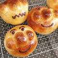 koyutori's cooksnap of when they made チョコカスタードのアンパンマン.
