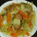 kyokoha's cooksnap of when they made 肉団子とキャベツの中華煮込み.