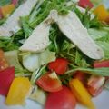 ねここfm's cooksnap of when they made 鶏しゃぶと水菜のシャキシャキサラダ.