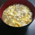 なおつん0802's cooksnap of when they made お手軽！豆腐とひき肉のふわとろ丼.