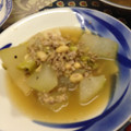 Uchinochie's cooksnap of when they made 冬瓜のそぼろ煮❤.