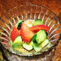 さくらうたひめ's cooksnap of when they made きゅうりとトマトの中華マリネ.