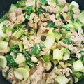 EBIるん's cooksnap of when they made ごま油香る★なすと豚肉のオイマヨ炒め.