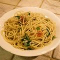 ダッフィーニーうに's cooksnap of when they made 梅じゃこパスタ.
