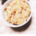 chu♡'s cooksnap of when they made 舞茸と油揚げの炊き込みご飯.