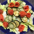 ヤサソム's cooksnap of when they made 自家製スモークサーモンズッキーニのマリネ.
