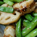 びびじーにゃ's cooksnap of when they made ちくわと蓮根のきんぴら.