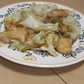 きらり流れ星's cooksnap of when they made ざっくり切りキャベツと鶏むね肉の青椒肉絲.