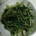 クックA06384☆'s cooksnap of when they made 水菜の塩昆布炒め.