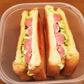 目指せ世界平和！'s cooksnap of when they made ネギ入り★ウインナートーストサンド.
