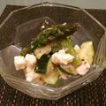 fumingming's cooksnap of when they made アスパラとズッキーニのマスタードソース.