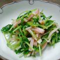 もりはん's cooksnap of when they made サッと1品＊豆苗の中華風前菜.