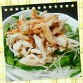 RIKOTORA's cooksnap of when they made スタミナサラダ.