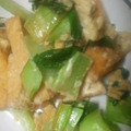 しんしょうはは's cooksnap of when they made 青梗菜＆あげのオイスター卵炒め.