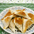 赤い電話's cooksnap of when they made シュウマイの皮で簡単♪包み焼き.
