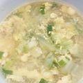 haru's cooksnap of when they made 白菜と卵のスープ.